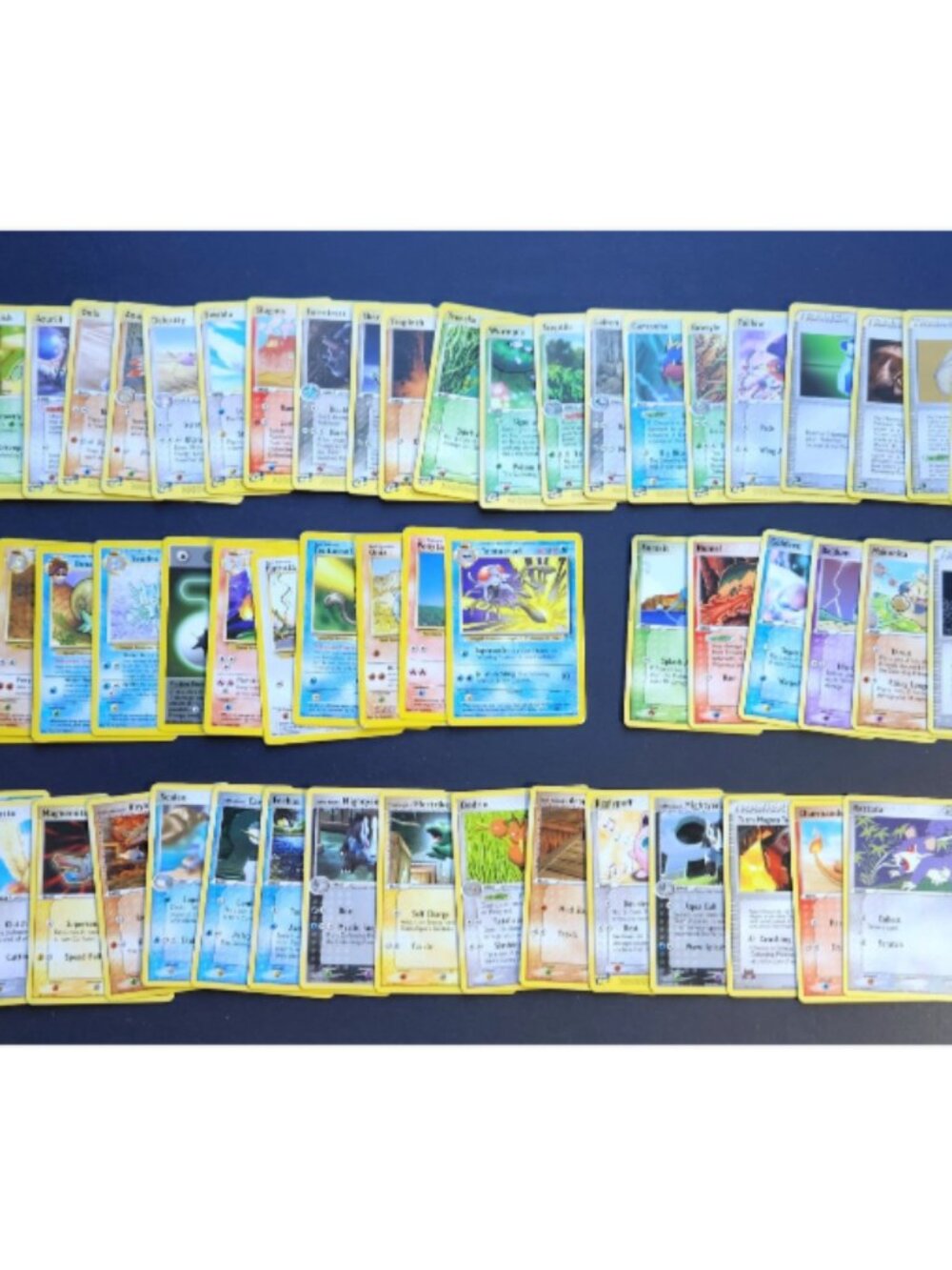 Vintage Pokemon 2002-2005 e-Card EX Series Collection Master Set Lot 55 Pcs